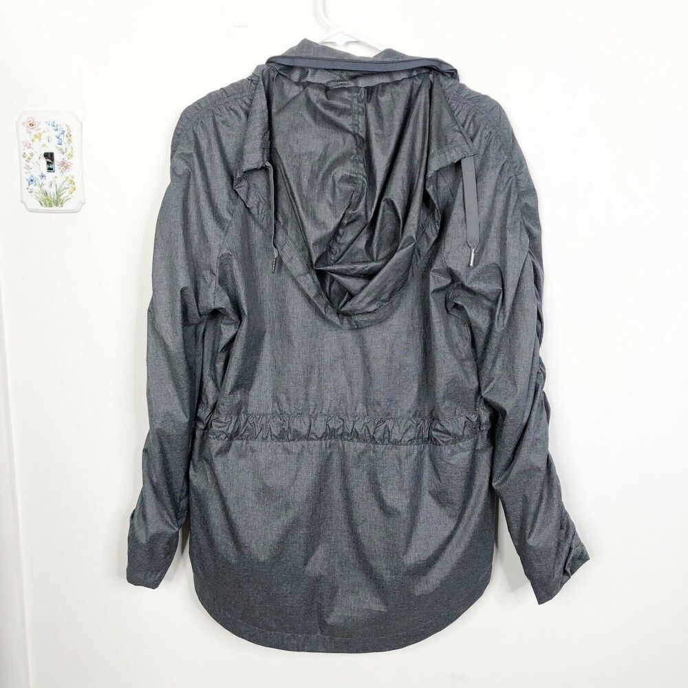 Fabletics Danielle Pullover Grey Pink Hooded Outd… - image 7